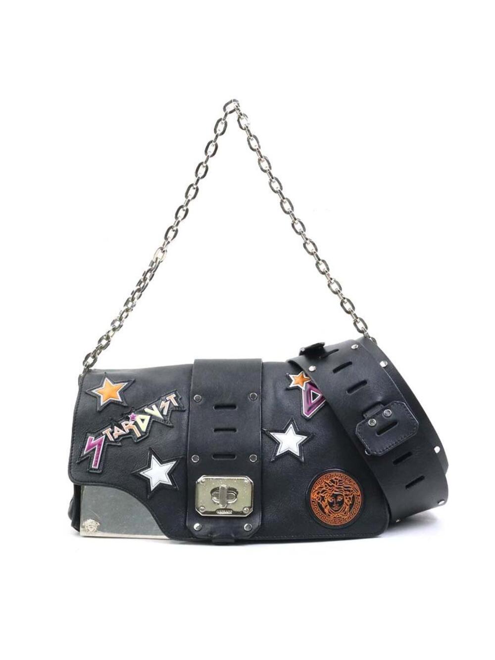 Auth Versace 2 Way Bag Shoulder #284488V39B